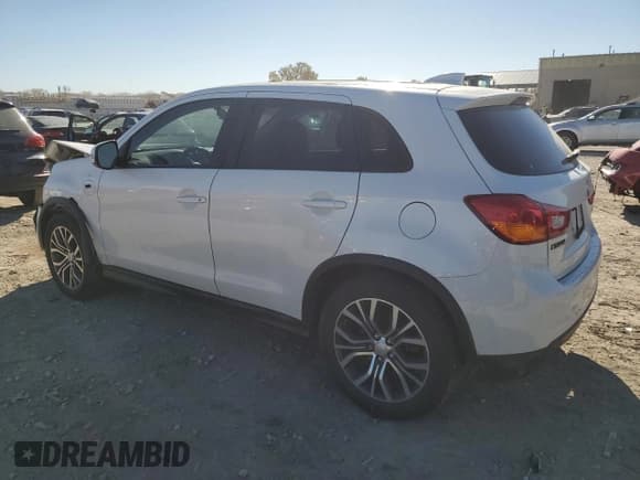 ✅ 2017 Mitsubishi Outlander ES • VIN: JA4AR3AU7HZ004075 • Lot: 91489425. Listed on Copart with 89,545 mi. Free auction sales archive from the USA and detailed vehicle history report at DreamBid. Image 2.