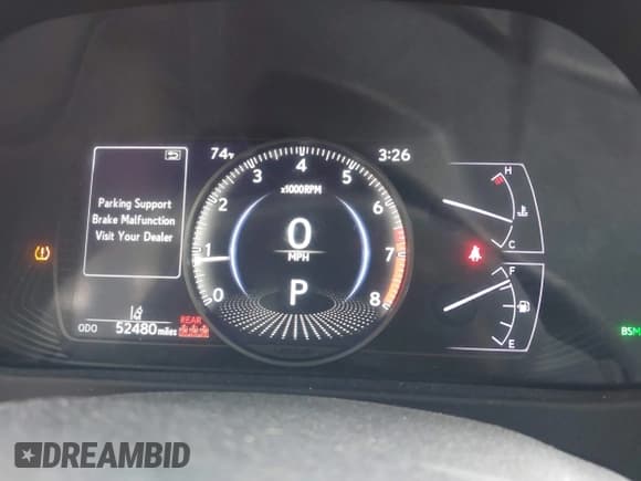 ✅ 2021 Lexus UX 200 • VIN: JTHX3JBH8M2036171 • Lot: 43351425. Listed on IAAI with 52,480 mi. Free auction sales archive from the USA and detailed vehicle history report at DreamBid. Image 7.