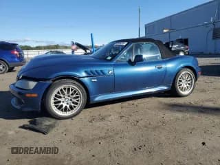 ✅ 2001 BMW Z3 3.0 • VIN: WBACN53421LL46140 • Лот: 85866095. Опубликован ранее на Copart с пробегом 79 236 миль. Бесплатный доступ к архиву аукционных продаж из США и подробный отчёт об истории автомобиля на DreamBid. Изображение 1.