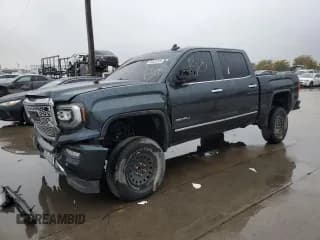 ✅ 2018 GMC Sierra 1500 Denali • VIN: 3GTP1PEC9JG266931 • Lot: 83338104. Listed on Copart with 126,397 mi. Free auction sales archive from the USA and detailed vehicle history report at DreamBid. Image 1.