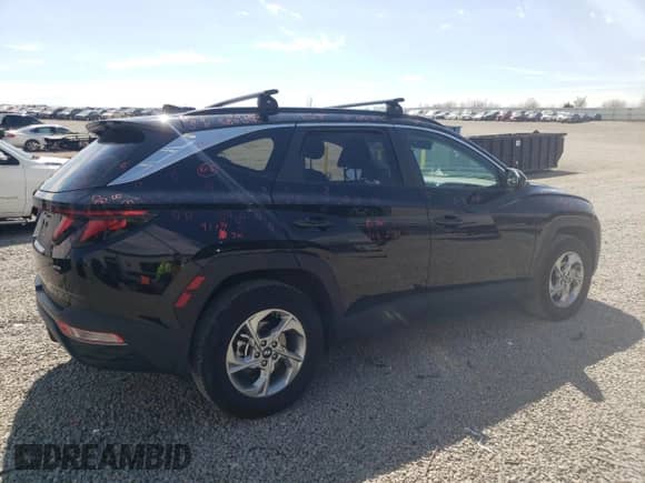 2024 Hyundai Tucson SEL with VIN 5NMJBCDE5RH385672, listed as a Copart auction lot 50835655 with 20,684 mi miles and Salvage title. Bid and sale history available at DreamBid. Image 3.