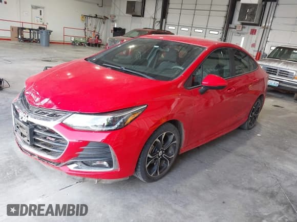 ✅ 2019 Chevrolet Cruze LT • VIN: 1G1BE5SM4K7100886 • Lot: 43227668. Listed on IAAI with 127,461 mi. Free auction sales archive from the USA and detailed vehicle history report at DreamBid. Image 17.