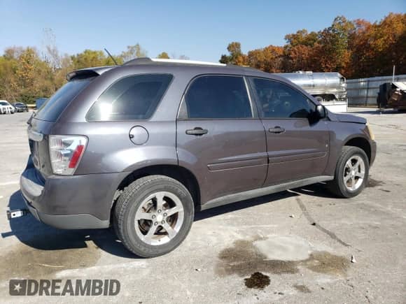 2007 Chevrolet Equinox LS with VIN 2CNDL13F576025617, listed as a Copart auction lot 77525994 with 183,450 mi miles and Salvage title. Bid and sale history available at DreamBid. Image 3.