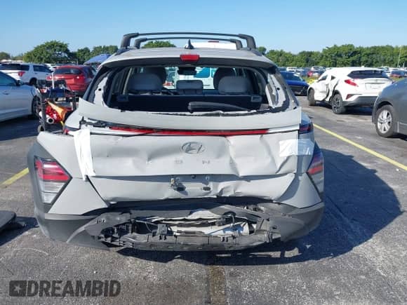 2024 Hyundai Kona SEL with VIN KM8HB3AB4RU137040, listed as a IAAI auction lot 41280653 with 13,659 mi miles and . Bid and sale history available at DreamBid. Image 16.