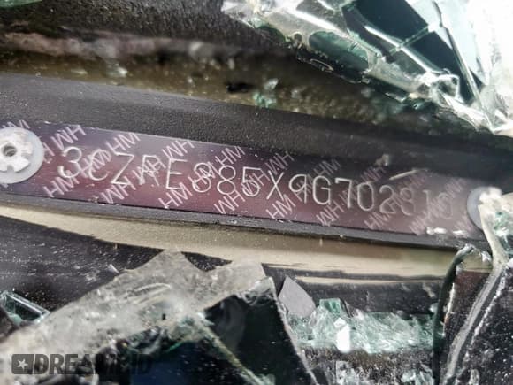 ✅ 2009 Honda CR-V EX • VIN: 3CZRE385X9G702310 • Lot: 67463835. Listed on Copart with 100,664 mi. Free auction sales archive from the USA and detailed vehicle history report at DreamBid. Image 13.