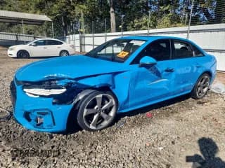 ✅ 2021 Audi A4 S line Premium Plus • VIN: WAUEAAF43MN012765 • Лот: 89903495. Опубликован ранее на Copart с пробегом 41 446 миль. Бесплатный доступ к архиву аукционных продаж из США и подробный отчёт об истории автомобиля на DreamBid. Изображение 1.