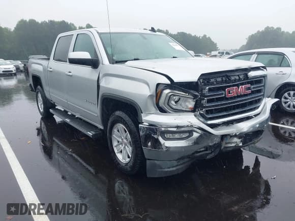 ✅ 2017 GMC Sierra 1500 SLE • VIN: 3GTP1MEC2HG486761 • Lot: 42938971. Listed on IAAI with 206,341 mi. Free auction sales archive from the USA and detailed vehicle history report at DreamBid. Image 1.