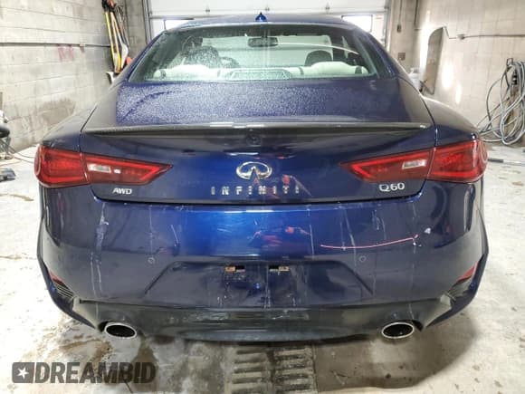 ✅ 2021 Infiniti Q60 Luxe • VIN: JN1EV7KL4MM470721 • Lot: 46048405. Listed on Copart with 17,525 mi. Free auction sales archive from the USA and detailed vehicle history report at DreamBid. Image 6.