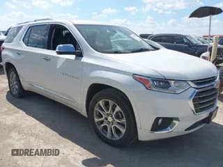 ✅ 2018 Chevrolet Traverse Premier • VIN: 1GNERKKW2JJ283139 • Лот: 43113267. Опубликован ранее на IAAI с пробегом 119 550 миль. Бесплатный доступ к архиву аукционных продаж из США и подробный отчёт об истории автомобиля на DreamBid. Изображение 1.