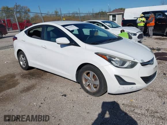 2014 Hyundai Elantra SE с VIN 5NPDH4AE8EH515558, выставлен на аукционе IAAI как лот 43496639 с пробегом 120 874 миль миль и . История ставок и продаж доступна на DreamBid. Изображение 1.
