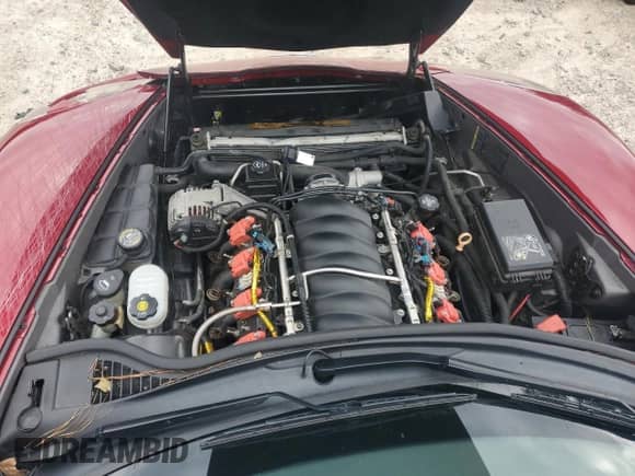 2008 Chevrolet Corvette с VIN 1G1YY26W985118431, выставлен на аукционе Copart как лот 73733624 с пробегом 80 829 миль миль и Списание • Salvage title. История ставок и продаж доступна на DreamBid. Изображение 12.