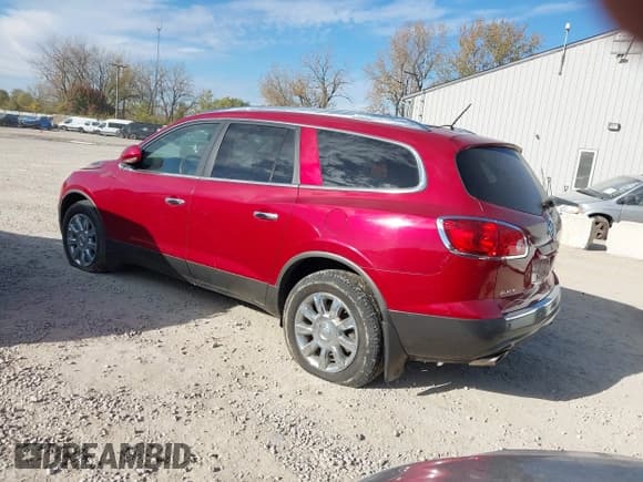 ✅ 2012 Buick Enclave Leather • VIN: 5GAKRCED7CJ309119 • Lot: 43615602. Listed on IAAI with 156,059 mi. Free auction sales archive from the USA and detailed vehicle history report at DreamBid. Image 3.