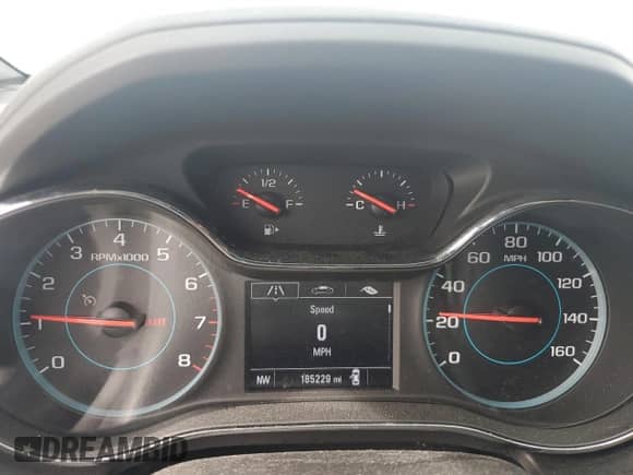 2018 Chevrolet Cruze LT with VIN 3G1BD6SM0JS604909, listed as a Copart auction lot 47949895 with 185,229 mi miles and Salvage title. Bid and sale history available at DreamBid. Image 9.