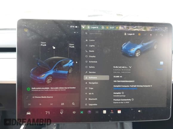 ✅ 2024 Tesla Model Y Long Range • VIN: 7SAYGDEE5RA226317 • Lot: 42025891. Wystawiony na IAAI z przebiegiem 23 995 mil. Bezpłatny archiwum sprzedaży aukcyjnych z USA i szczegółowy raport historii pojazdu na DreamBid. Zdjęcie 19.