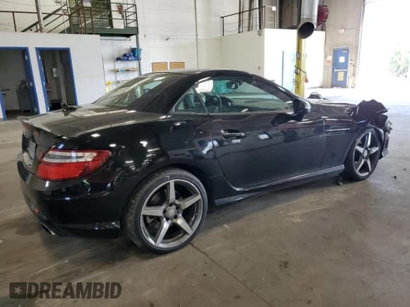 ✅ 2015 Mercedes-Benz SLK 250 • VIN: WDDPK4HA1FF108183 • Lot: 65925955. Listed on Copart with 39,120 mi. Free auction sales archive from the USA and detailed vehicle history report at DreamBid. Image 3.