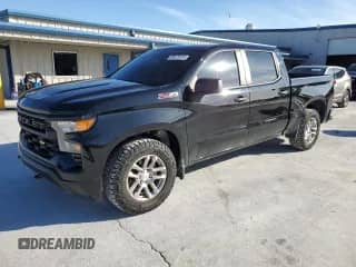 2022 Chevrolet Silverado 1500 Work Truck with VIN 3GCUDAED4NG593145, listed as a Copart auction lot 86073024 with Not provided miles and Salvage title. Bid and sale history available at DreamBid. Image 1.