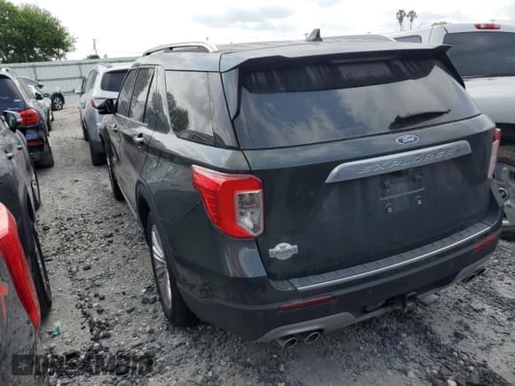 ✅ 2022 Ford Explorer King Ranch • VIN: 1FM5K7LC4NGC46302 • Лот: 49409195. Опубликован ранее на Copart с пробегом 33 300 миль. Бесплатный доступ к архиву аукционных продаж из США и подробный отчёт об истории автомобиля на DreamBid. Изображение 2.