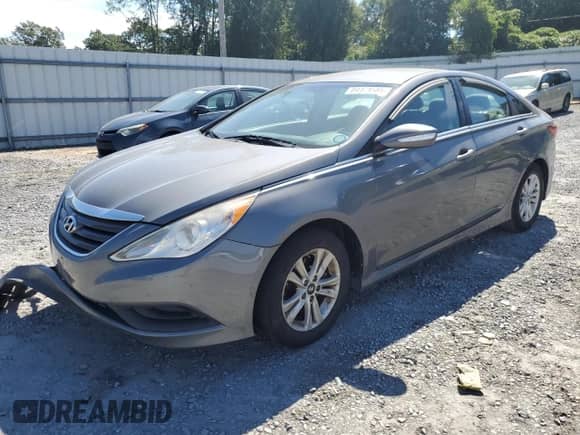 2014 Hyundai Sonata GLS with VIN 5NPEB4AC7EH879152, listed as a Copart auction lot 84478585 with 162,760 mi miles and Salvage title. Bid and sale history available at DreamBid. Image 1.