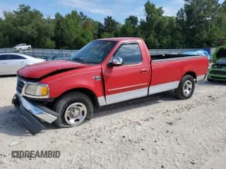 ✅ 2001 Ford F-150 XL • VIN: 1FTRF17W51NB56206 • Lot: 71776205. Listed on Copart with 130,416 mi. Free auction sales archive from the USA and detailed vehicle history report at DreamBid. Image 1.