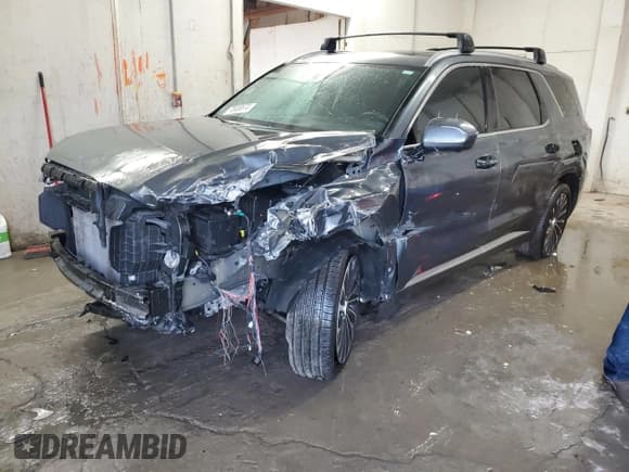 ✅ 2023 Hyundai Palisade Calligraphy • VIN: KM8R7DGE7PU498000 • Лот: 78938874. Опубликован ранее на Copart с пробегом 54 156 миль. Бесплатный доступ к архиву аукционных продаж из США и подробный отчёт об истории автомобиля на DreamBid. Изображение 1.