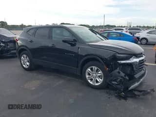 2022 Chevrolet Blazer LT with VIN 3GNKBCR47NS201332, listed as a IAAI auction lot 43127822 with 32,927 mi miles and . Bid and sale history available at DreamBid. Image 1.