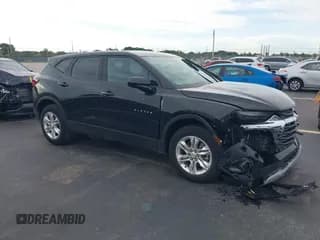 ✅ 2022 Chevrolet Blazer LT • VIN: 3GNKBCR47NS201332 • Lot: 43127822. Listed on IAAI with 32,927 mi. Free auction sales archive from the USA and detailed vehicle history report at DreamBid. Image 1.