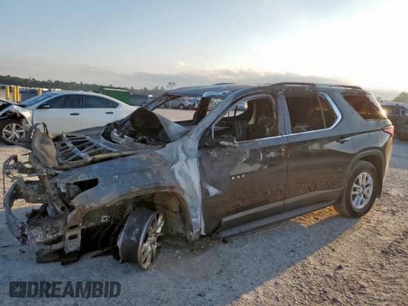 2018 Chevrolet Traverse LT Cloth с VIN 1GNERGKW9JJ130223, выставлен на аукционе Copart как лот 68552075 с пробегом Не указан миль и На запчасти • Non repairable. История ставок и продаж доступна на DreamBid. Изображение 1.