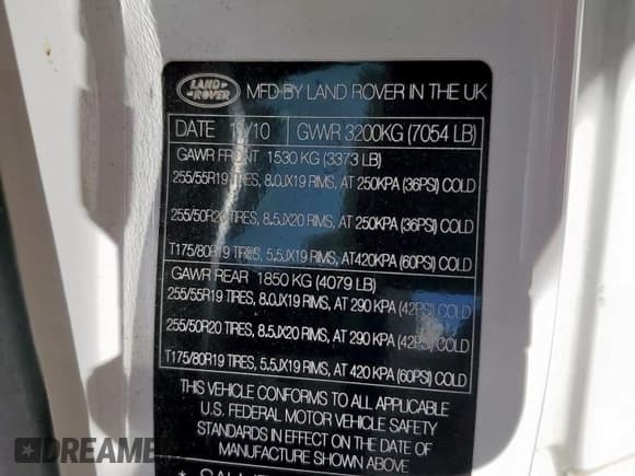 ✅ 2011 Land Rover Range Rover HSE Lux • VIN: SALMF1D49BA339395 • Lot: 84160525. Wystawiony na Copart z przebiegiem 156 318 mil. Bezpłatny archiwum sprzedaży aukcyjnych z USA i szczegółowy raport historii pojazdu na DreamBid. Zdjęcie 13.