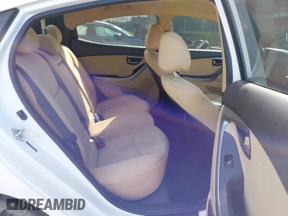 ✅ 2013 Hyundai Elantra GLS • VIN: 5NPDH4AE1DH262341 • Lot: 43441443. Listed on IAAI with 126,624 mi. Free auction sales archive from the USA and detailed vehicle history report at DreamBid. Image 8.