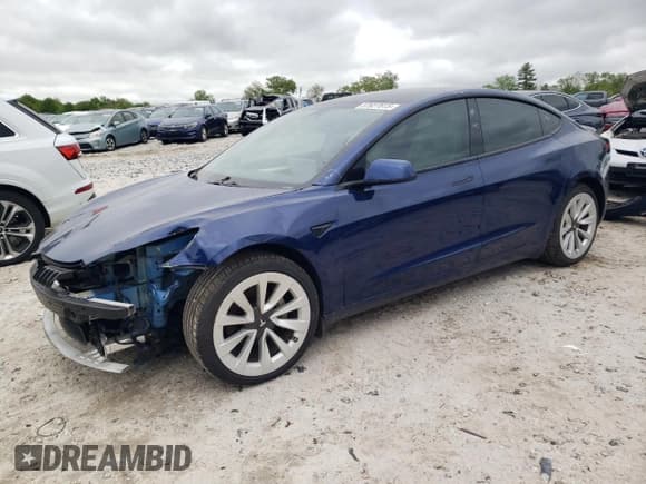 ✅ 2021 Tesla Model 3 Long Range • VIN: 5YJ3E1EB9MF032550 • Lot: 57627815. Wystawiony na Copart z przebiegiem 69 078 mil. Bezpłatny archiwum sprzedaży aukcyjnych z USA i szczegółowy raport historii pojazdu na DreamBid. Zdjęcie 1.