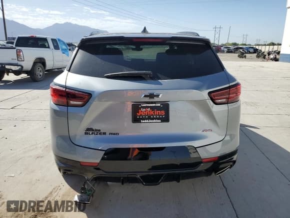 ✅ 2025 Chevrolet Blazer RS • VIN: 3GNKBKRS7SS223965 • Lot: 67196095. Listed on Copart with 1,881 mi. Free auction sales archive from the USA and detailed vehicle history report at DreamBid. Image 6.