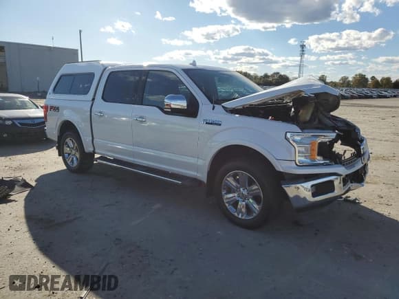 ✅ 2018 Ford F-150 Lariat • VIN: 1FTEW1E55JKE56127 • Лот: 89565315. Опубликован ранее на Copart с пробегом Не указан. Бесплатный доступ к архиву аукционных продаж из США и подробный отчёт об истории автомобиля на DreamBid. Изображение 4.