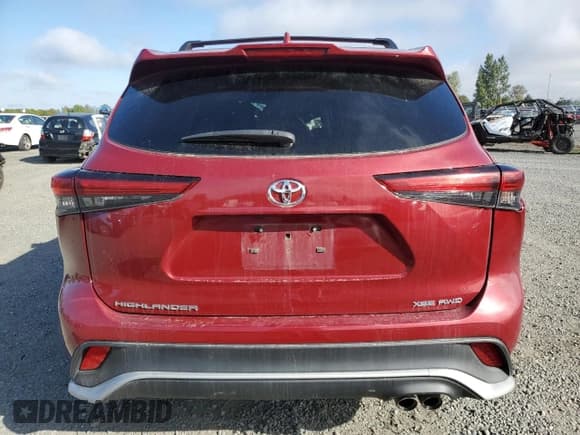 ✅ 2023 Toyota Highlander XSE • VIN: 5TDKDRBH5PS507780 • Lot: 81340295. Listed on Copart with 46,527 mi. Free auction sales archive from the USA and detailed vehicle history report at DreamBid. Image 6.