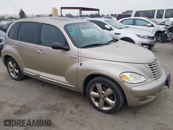 ✅ 2003 Chrysler PT Cruiser GT • VIN: 3C8FY78G83T559671 • Lot: 43908157. Listed on IAAI with 105,871 mi. Free auction sales archive from the USA and detailed vehicle history report at DreamBid. Image 1.