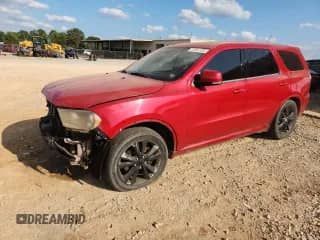 2012 Dodge Durango R/T with VIN 1C4SDJCT0CC151903, listed as a Copart auction lot 71797125 with 138,866 mi miles and Salvage title. Bid and sale history available at DreamBid. Image 1.