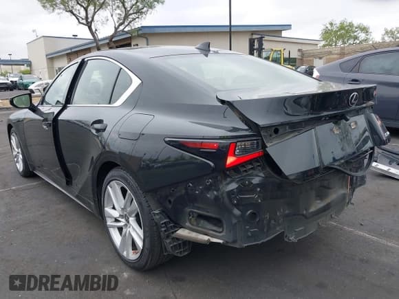 ✅ 2021 Lexus IS 300 • VIN: JTHAA1D29M5111530 • Lot: 42203528. Listed on IAAI with 76,996 mi. Free auction sales archive from the USA and detailed vehicle history report at DreamBid. Image 3.