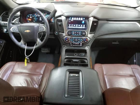 2019 Chevrolet Tahoe Premier z VIN 1GNSKCKJ9KR225873, wystawiony jako Copart lot #54562475 z przebiegiem 80 717 mil mil oraz Szkoda całkowita • Salvage title. Historia ofert i sprzedaży dostępna na DreamBid. Obrazek 8.