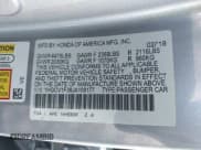 ✅ 2018 Honda Accord Sport • VIN: 1HGCV1F38JA109177 • Lot: 43616699. Wystawiony na IAAI z przebiegiem 108 085 mil. Bezpłatny archiwum sprzedaży aukcyjnych z USA i szczegółowy raport historii pojazdu na DreamBid. Zdjęcie 9.