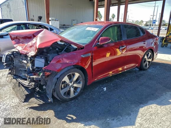 ✅ 2019 Kia Optima S • VIN: 5XXGT4L36KG334098 • Lot: 93890145. Wystawiony na Copart z przebiegiem 88 891 mil. Bezpłatny archiwum sprzedaży aukcyjnych z USA i szczegółowy raport historii pojazdu na DreamBid. Zdjęcie 1.