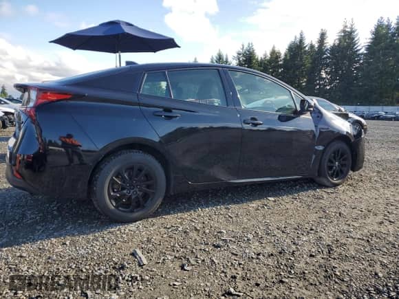 2022 Toyota Prius XLE with VIN JTDL9MFU2N3033382, listed as a Copart auction lot 67122075 with 92,176 mi miles and Salvage title. Bid and sale history available at DreamBid. Image 3.