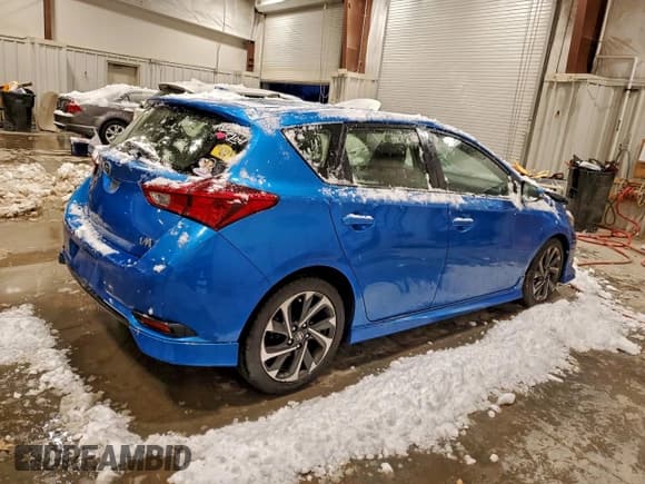 ✅ 2016 Scion iM • VIN: JTNKARJE1GJ517201 • Лот: 94796585. Опубликован ранее на Copart с пробегом 165 781 миль. Бесплатный доступ к архиву аукционных продаж из США и подробный отчёт об истории автомобиля на DreamBid. Изображение 3.