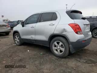 2015 Chevrolet Trax LS с VIN KL7CJPSBXFB249692, выставлен на аукционе Copart как лот 90524575 с пробегом 80 630 миль миль и Чистый • Clean title. История ставок и продаж доступна на DreamBid. Изображение 2.