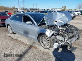 ✅ 2015 Audi A8 3.0T • VIN: WAU3GAFD7FN006279 • Лот: 43687493. Опубликован ранее на IAAI с пробегом 123 456 миль. Бесплатный доступ к архиву аукционных продаж из США и подробный отчёт об истории автомобиля на DreamBid. Изображение 1.