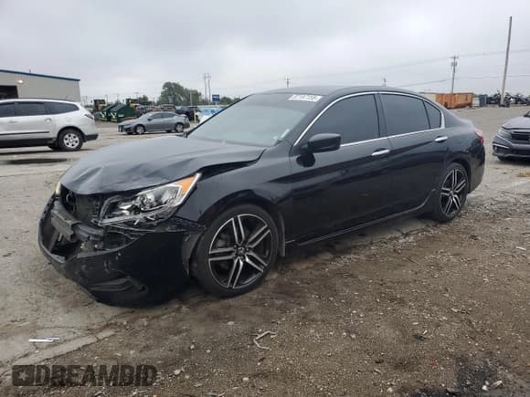 ✅ 2017 Honda Accord Sport • VIN: 1HGCR2F57HA017192 • Лот: 87197155. Опубликован ранее на Copart с пробегом 93 956 миль. Бесплатный доступ к архиву аукционных продаж из США и подробный отчёт об истории автомобиля на DreamBid. Изображение 1.