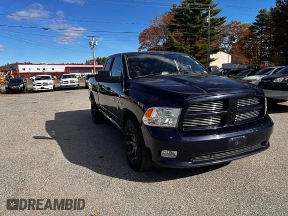 ✅ 2012 Ram 1500 Sport • VIN: 1C6RD7HT9CS319769 • Lot: 90724885. Listed on Copart with 157,620 mi. Free auction sales archive from the USA and detailed vehicle history report at DreamBid. Image 1.