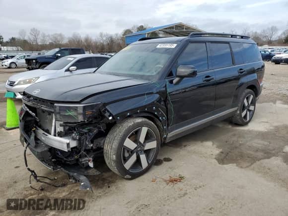 2024 Hyundai Santa Fe Limited с VIN 5NMP44GL0RH029991, выставлен на аукционе Copart как лот 42335195 с пробегом 15 237 миль миль и Списание • Salvage title. История ставок и продаж доступна на DreamBid. Изображение 1.