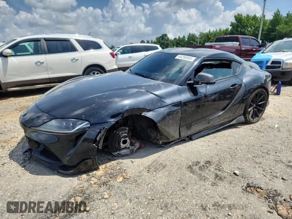 ✅ 2023 Toyota Supra 3.0 • VIN: WZ1DB0G03PW054242 • Лот: 64280695. Опубликован ранее на Copart с пробегом 38 520 миль. Бесплатный доступ к архиву аукционных продаж из США и подробный отчёт об истории автомобиля на DreamBid. Изображение 1.