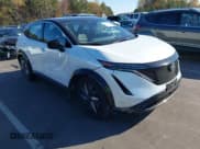 ✅ 2023 Nissan ARIYA Evolve+ • VIN: JN1BF0BA3PM411556 • Lot: 43631598. Listed on IAAI with 17,063 mi. Free auction sales archive from the USA and detailed vehicle history report at DreamBid. Image 1.