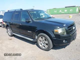✅ 2007 Ford Expedition Max Limited • VIN: 1FMFK20577LA78131 • Lot: 42961216. Listed on IAAI with 123,335 mi. Free auction sales archive from the USA and detailed vehicle history report at DreamBid. Image 1.