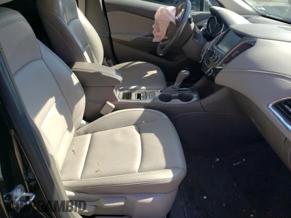 ✅ 2018 Chevrolet Cruze Premier • VIN: 3G1BF6SM2JS574550 • Lot: 62915732. Listed on Copart with 62,960 mi. Free auction sales archive from the USA and detailed vehicle history report at DreamBid. Image 5.